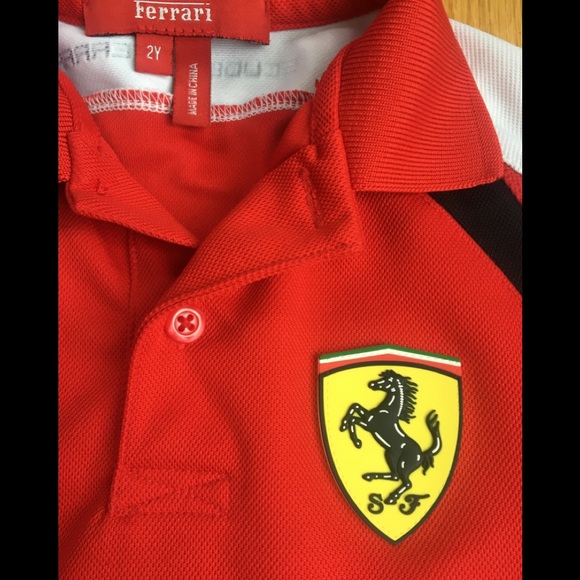 Authentic Ferrari polo t-shirt - Picture 2 of 10